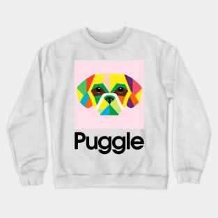 Puggle Dog Owner Vintage Funny Puggle Crewneck Sweatshirt